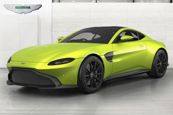 Code peinture Aston Martin Vantage