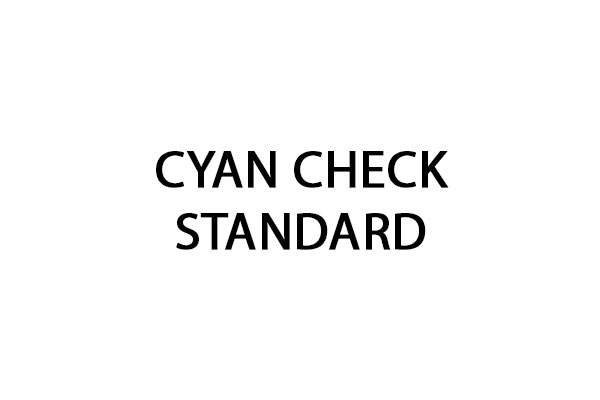Code peinture Cyan Check Standard Cyan Check Standard